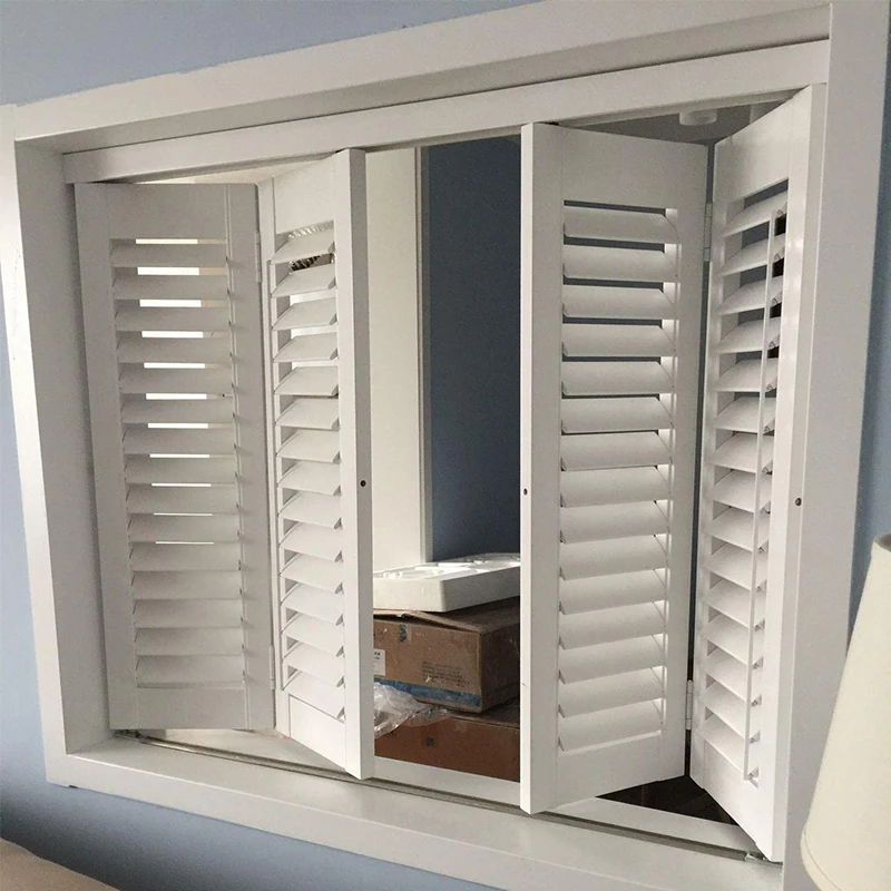 Modern Interior Window Shutters Exterior Plantation Shutters Doors PVC Window Shutters Blinds