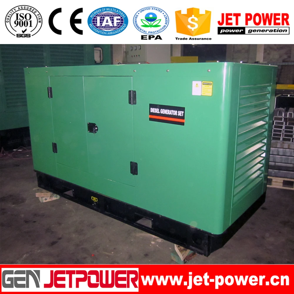 Grupo electrógeno de motor diésel silencioso super silencioso de 40kw 50kva (1103A-33TG)