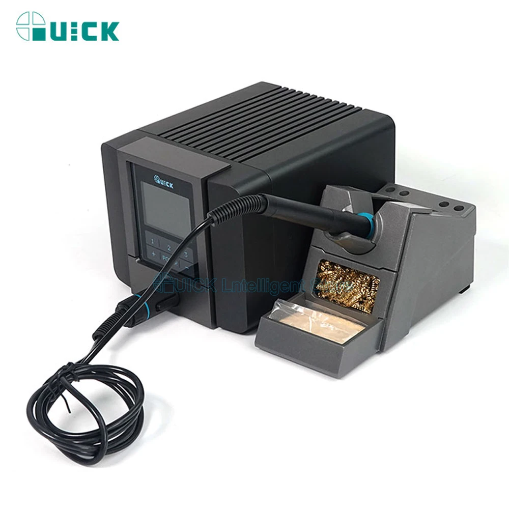 Soldering Stations QUICK TS1200A Welding Station Digital Display Lead-free 120W Intelligent Anti-static Electric Soldering Irons