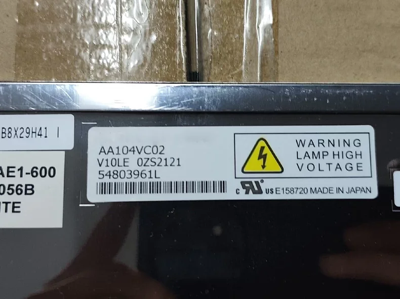 10.4-inch AA104VC02 Lcd Screen Test normal before sending