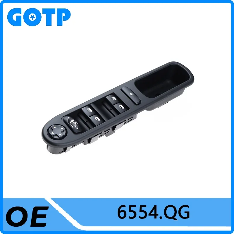 

GOTP Brand Power Window Control Switch Car Window Lifter Switch For Peugeot 207 CC 2006 2007 2008 2009 6554.QG