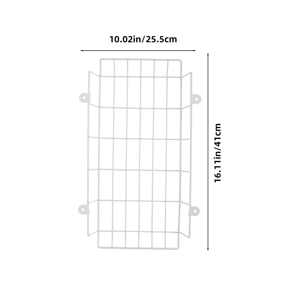 2Pcs Exit Sign Light Protective Guard Metal Wire Cover Emergency Light Wall Mount Wire Guard Durable Theater Mall