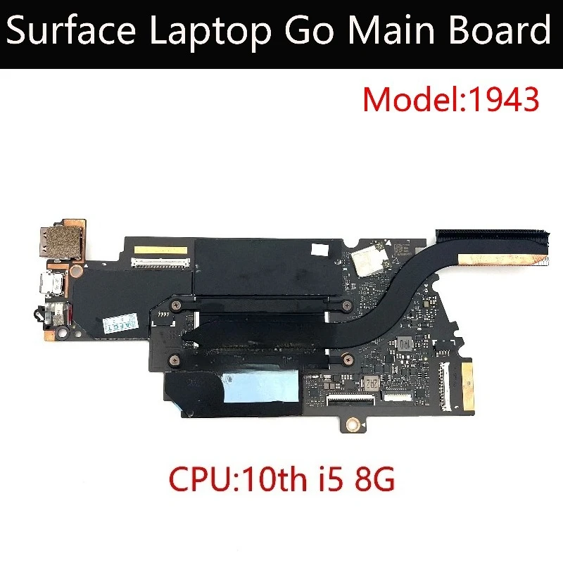 Original Motherboard For Surface Laptop Go 1943 GPU I5 8G Logic Board Replacement Tested Well