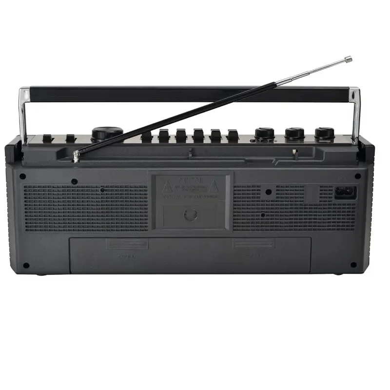 Registratore retrò portatile da esterno vecchio stile la Radio FM Multi-banda 1980s può riprodurre nastro altoparlanti Bluetooth Wireless supporto TF