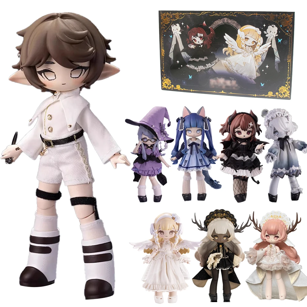 

Genuine Arcane Circuit 1/12 BJD Cute Doll Action Figure Movable Joint Blind Box Holiday Girl Gift Trendy Toy Desktop Decoration