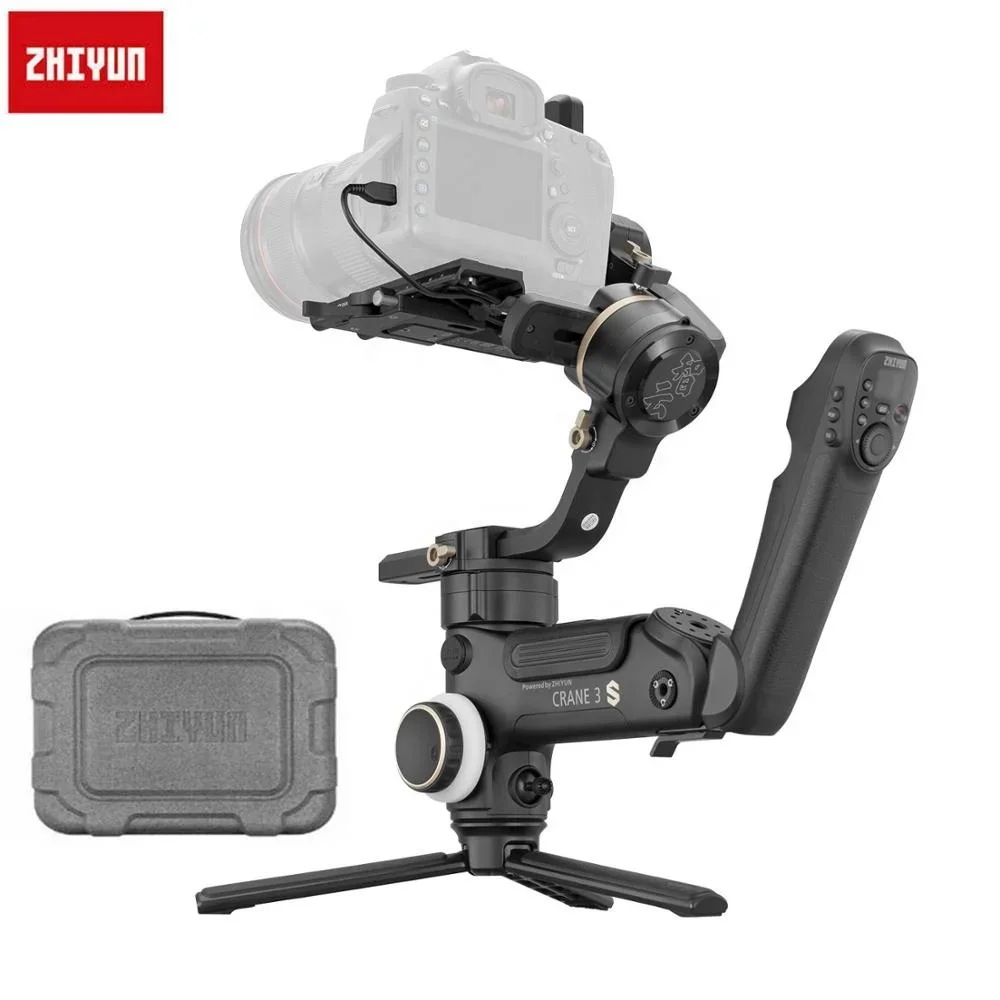 ZHIYUN Crane 3S Crane 3S-E 3S Pro 3-Axis Gimble Stabilizer Servo Follow Focus 6.5KG playload for DSLR camer Handheld Gimbal ZHIYUN Crane 3S Crane 3S-E 3S Pro 3-Axis Gimble Stabilizer Servo Follow Focus 6.5KG playload for DSLR camer Handheld Gimbal