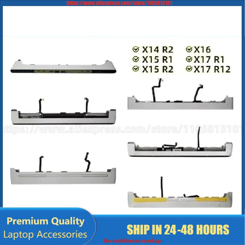 For Dell Alienware x17 x16 x15 x14 R1 R2 Bottom Case Base Cover Lower Housing Shell Chassis Assembly Replacement Part