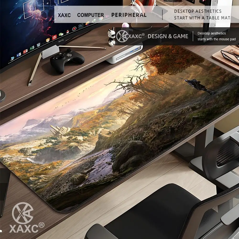 

Baldur's gate 3 Large Gaming Mouse Pad Anime Desk Mat Extended Keyboard Pad for Gamers & Fans Gift HYBXXC Desk Mat