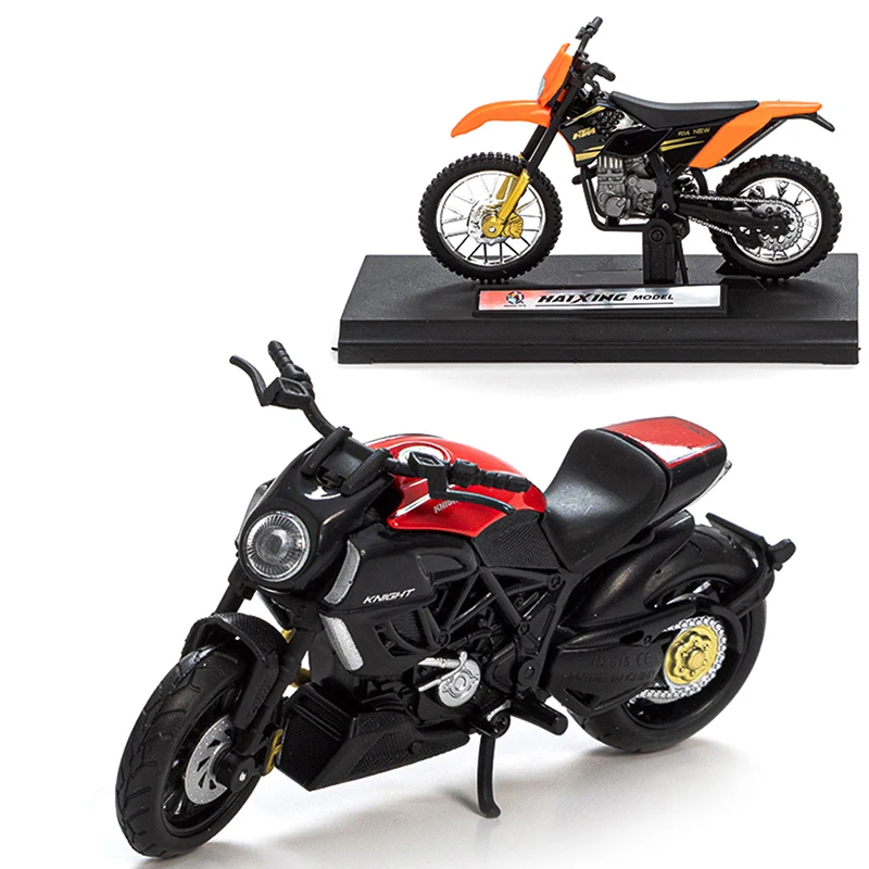 1:18 Hot Sale Alloy Motorcycle Model Diecasts Pocket Portable Racing Finger Motobike Simulation Collection Toys For Children