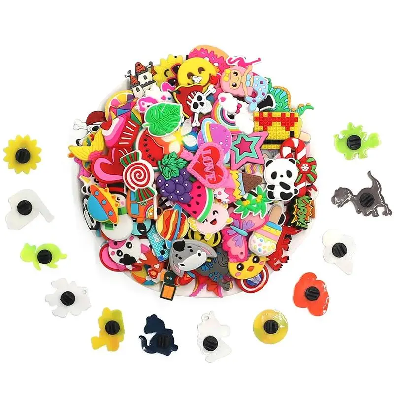  Multicolor Kids Bike Wheel Spoke Decorations Cute Clip Set for Fun DIY Bicycle Customization