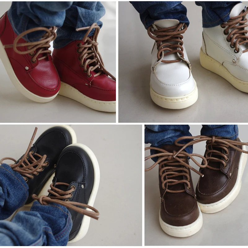 

D04-B173 children handmade toy BJD/SD 1/3 1/6 YOSD/MSD/SD10/SD13/SD17 AS SOOM High -gang casual shoes 1pair