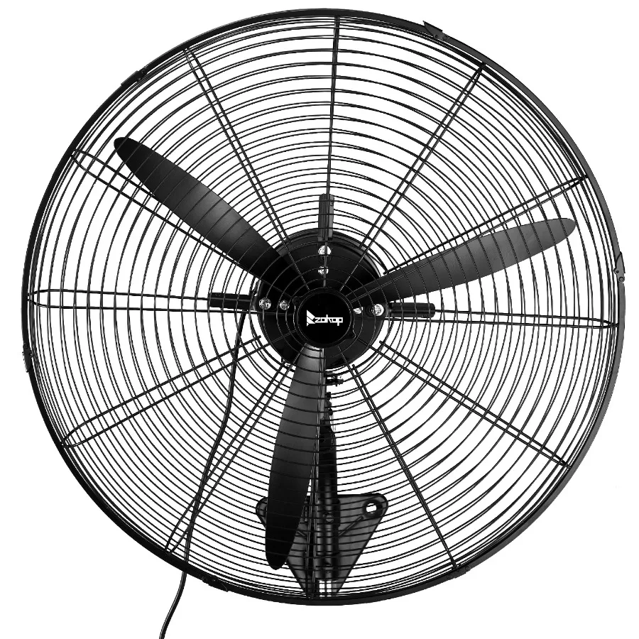 

MFJ-EW50 20inch High Velocity Wall Mount Fan Oscillating, Industrial Fan with 4 Speed Ventilation, 100% BLDC Copper Motor, 4963