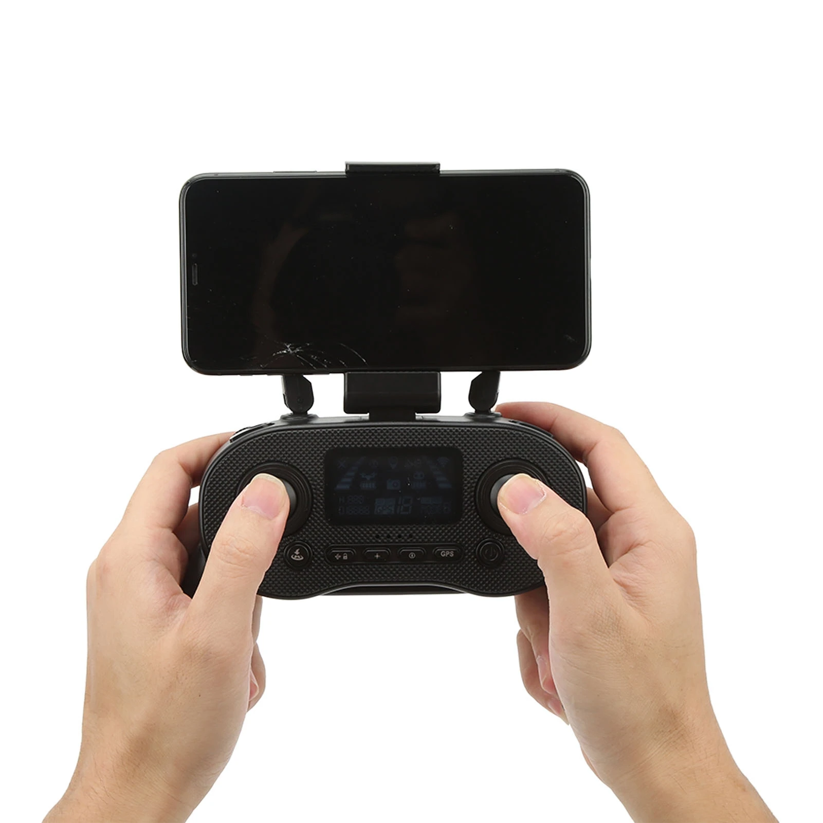 4k hd drone gps drone plástico l500pro gps sem escova dobrável drone rc fotografia aérea cinza rc sem escova quadcopter drone