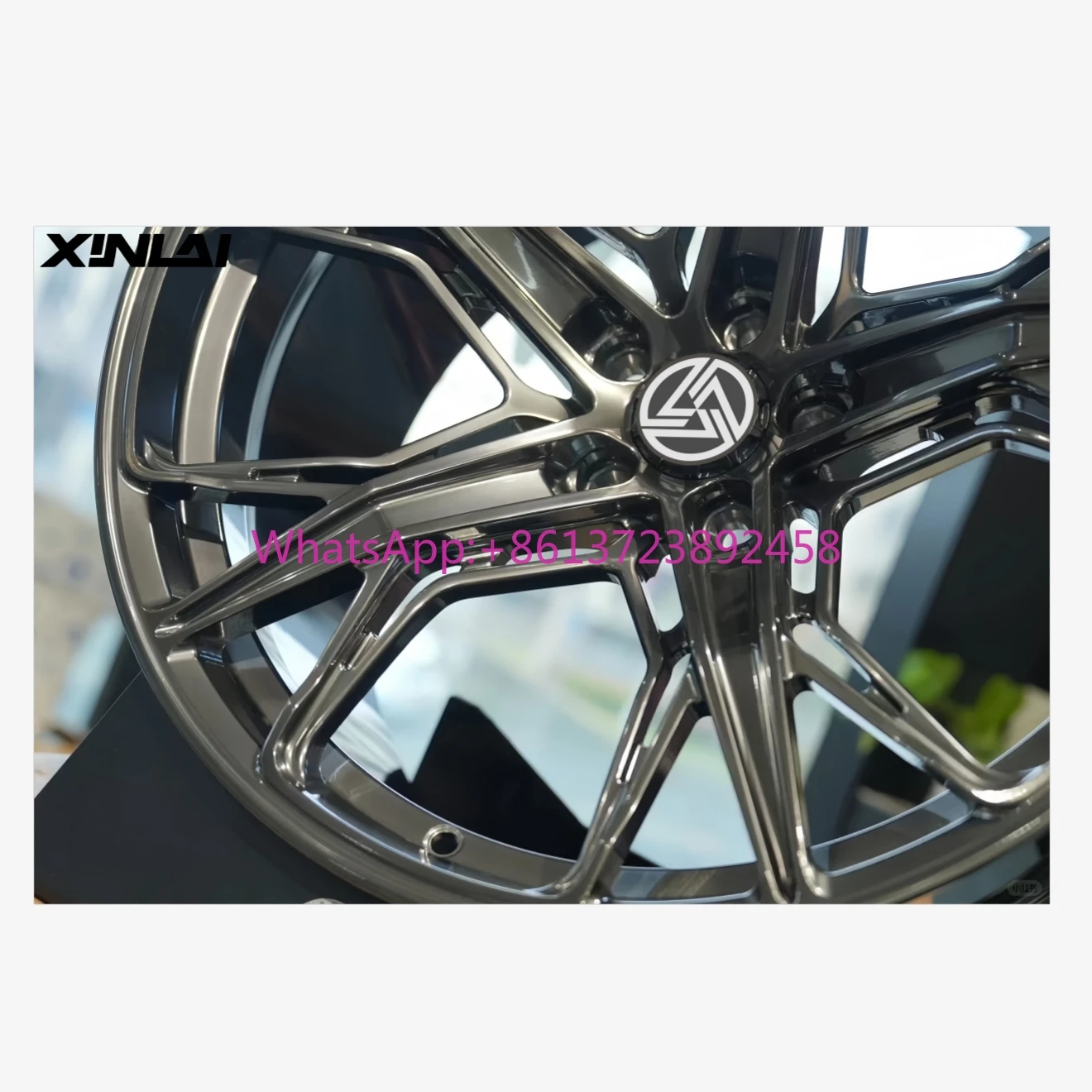 

XINL Custom 18-22 Inch Passenger Wheels Deep Concave Forged Polished Lip 5x120 5x112 40mm ET for E60 F10 E30 E46 New Condition