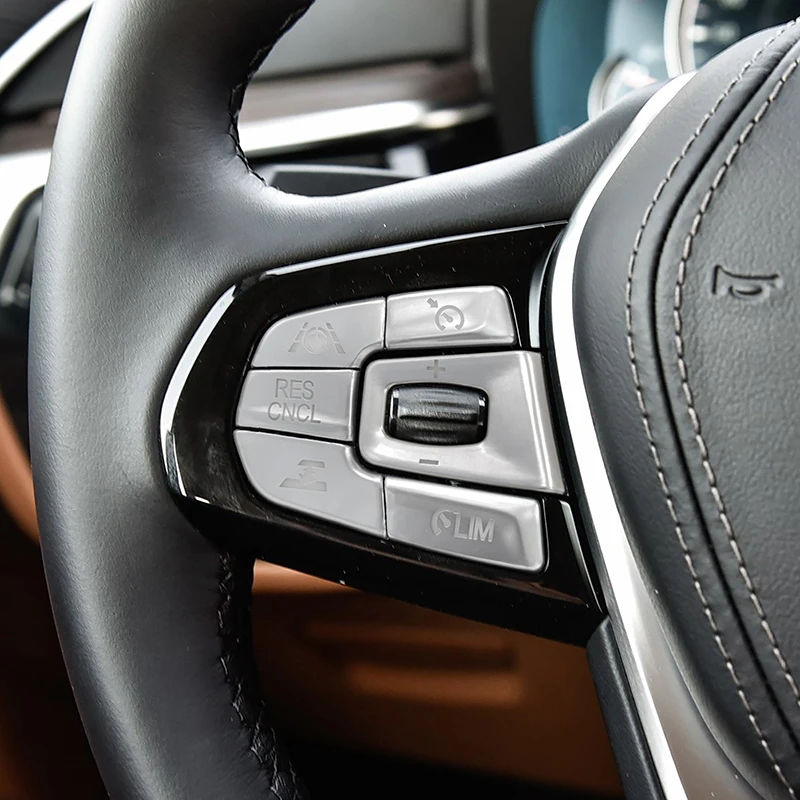 

Для BMW 5 серии G30 2018-2022 авто Стайлинг консоли рулевые кнопки крышка украшения блестки аксессуары для интерьера наклейка