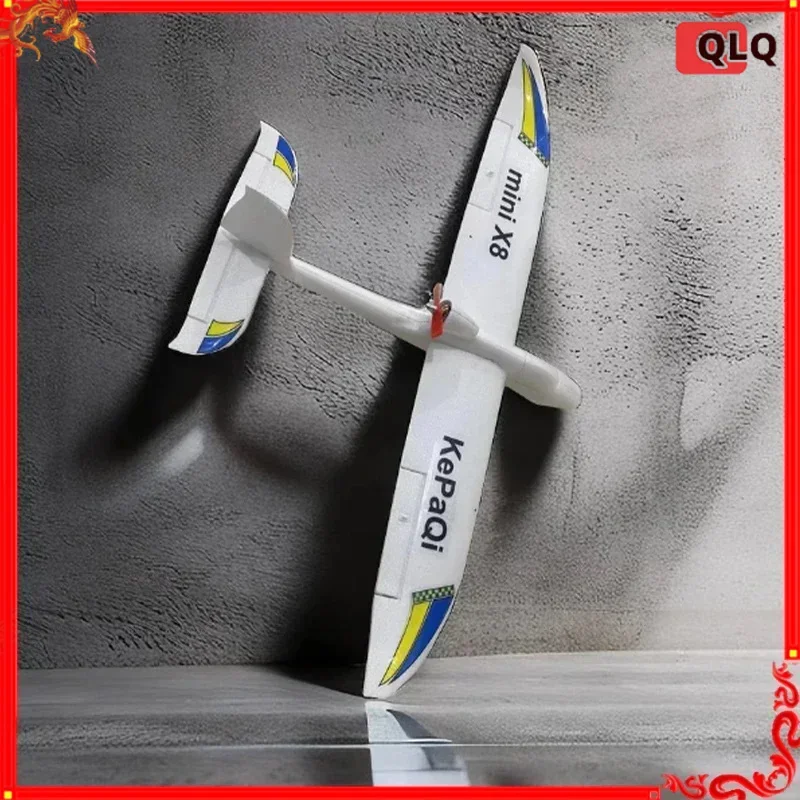 Qlq Beginner Practice Machine 800mm Wing Span Newly Upgraded Surfer X8 Mini Model Fixed Wing Remote Control Glider Children Gift