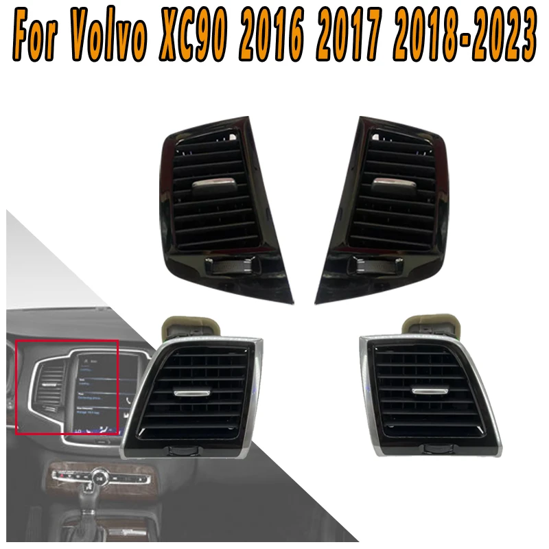 For Volvo XC90 2016 2017 2018 2019-2023 Central Control Instrument Panel Outlet Automotive Air Conditioning Outlet Accessories