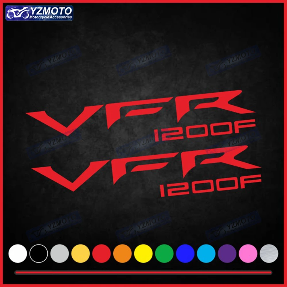 สติ๊กเกอร์ตกแต่งรถมอเตอร์ไซค์ Honda VFR1200F VFR 1200F สำหรับแข่งรถ ติดถังน้ำมัน ตัวถัง โลโก้ ชิ้นส่วนเครื่องยนต์ ชิลด์หน้า หมวกกันน็อค