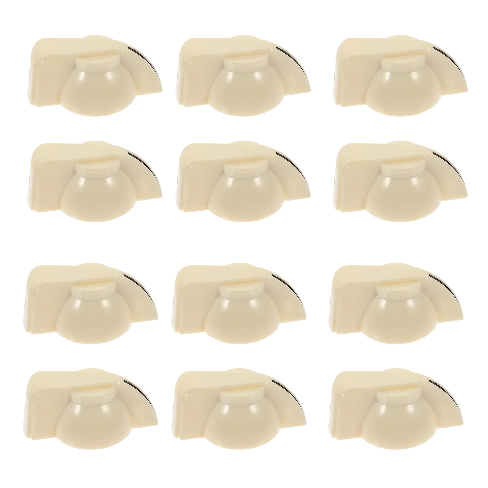 

12 Pcs Potentiometer Knob Cap Guitar Caps Bass Knobs Volume Plastic Instrument Accessories Control for Tone