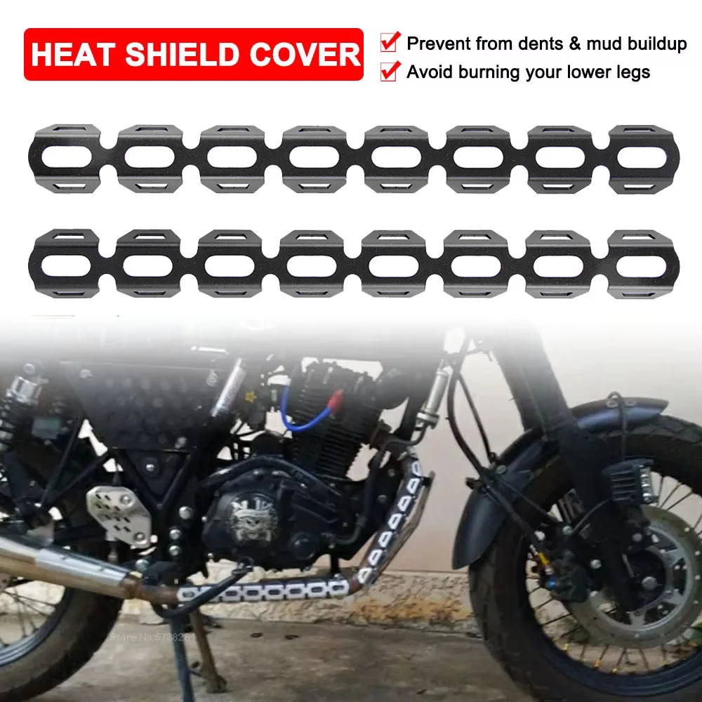 

R1200GS F800GS Exhaust Muffler Pipe Heat Shield Cover Guards Heel Guard Protection For BMW R1250GS R1150GS F650GS F800GT F700GS