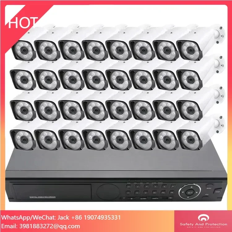

32CH 5.0 Megapixel AHD Dvr Kits Security Bullet Camera Housing CCTV With DVR System