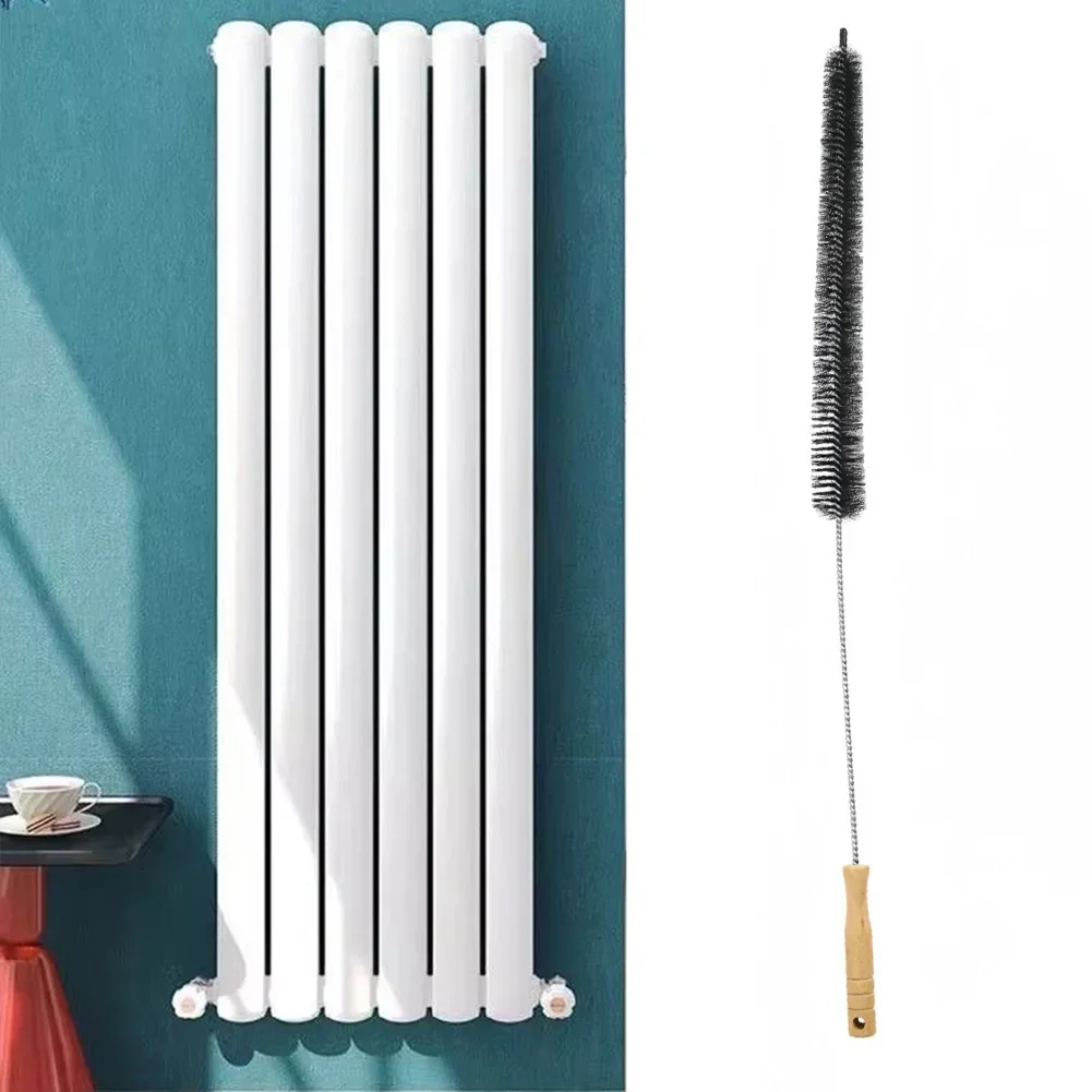 1pc Radiator Cleaner Brush Multi-Purpose Bendable Long Thin Cleaner Duster Cleaning Radiator Brush Household Merchandises Tool