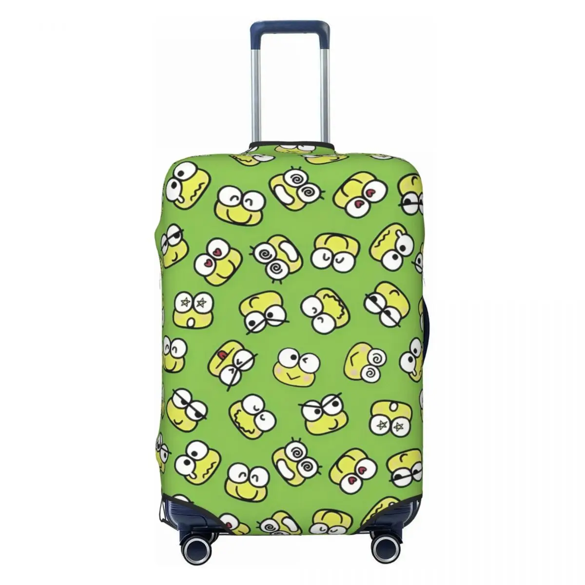 

Custom Sanrio Kero Kero Keroppi Suitcase Cover Strectch Business Protection Luggage Accesories Vacation