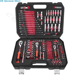 Auto Repair Tools Box Sets Electrician Spanner Anti-fall Case Waterproof Shockproof Safety Parts Organizer Anti-fall Toolbox