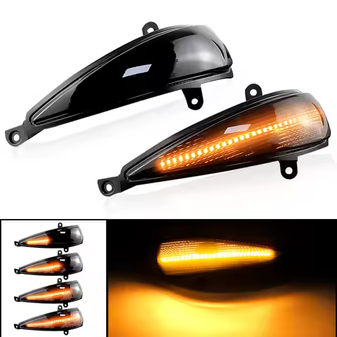 2PCS OEM# 34350-SMG-E01 LED Turn Signal Light Indicator Side Mirror Lamp For Honda Civic 8th MK8 Type-S Type-R FN 1 2 3 FK 1 2 3