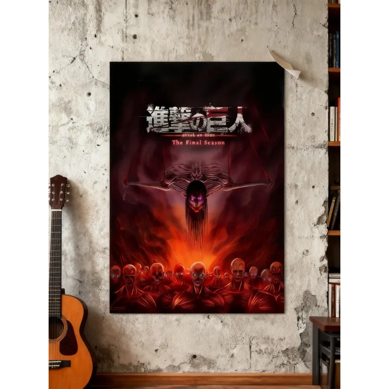Póster de lienzo gigante de fantasía de Anime japonés/Manga de alta calidad, arte de pared HD fresco, fácil de colgar, decoración perfecta para dormitorios, salas de juegos