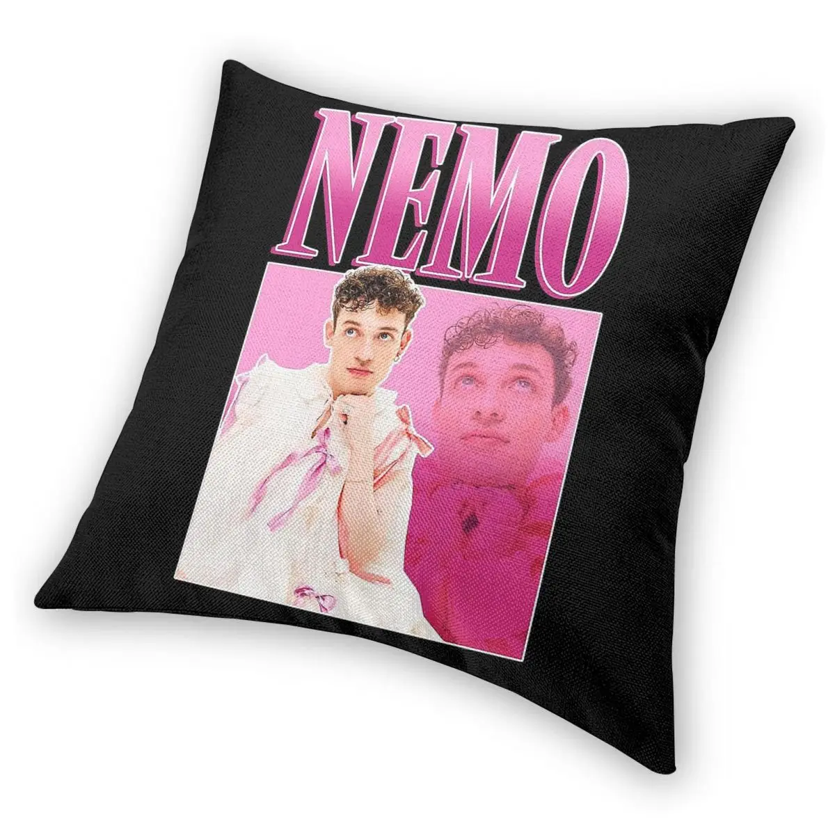 نيمو كود يوروفيجن سويسرا المخدة البوليستر الكتان المخملية المطبوعة البريدي كسوة وسائد للزينة غطاء وسادة المنزل #4