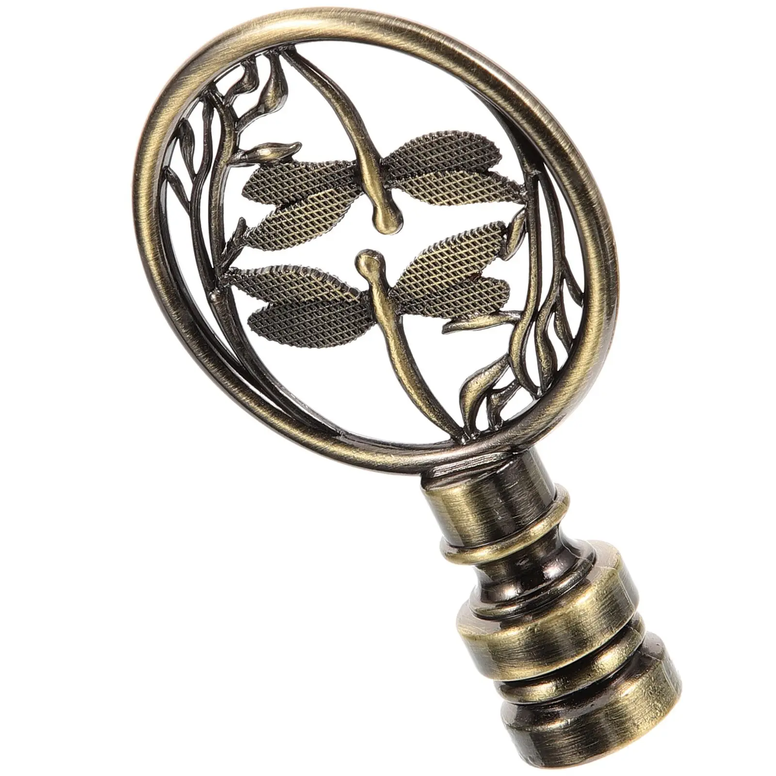 

Decorative Knob Lighting Retro Aluminum Alloy Lamp Finial Screw Caps for Shade Desk Lamp Decoration Light Knob Solid Finials