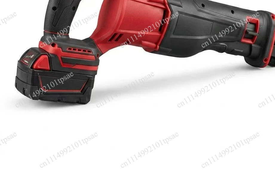 Cordless brushless reciprocating saw, 11,000 rpm, suitable for metal/wood cutting, power tools