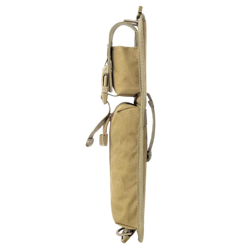 Belt Bag Oxford Cloth Molle Accessories Shoulder Strap Pouch with Secure Closures for Hiking Travel Work