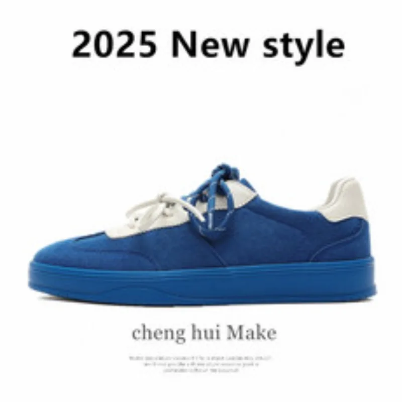 

2025 Spring and Autumn Large Size White Shoes Women Retro Casual Hundreds of Sneakers Colorblocking Flat Bottom Board Shoes