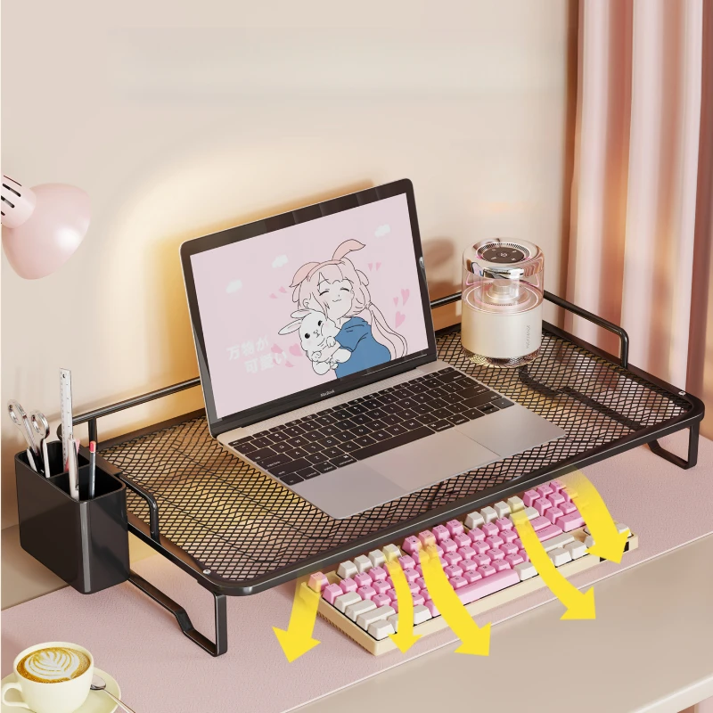 Computer Monitor Stand Laptop Riser Desk Stand Desktop Computer Holder Cooling Stand for Office Workstation Home Desk