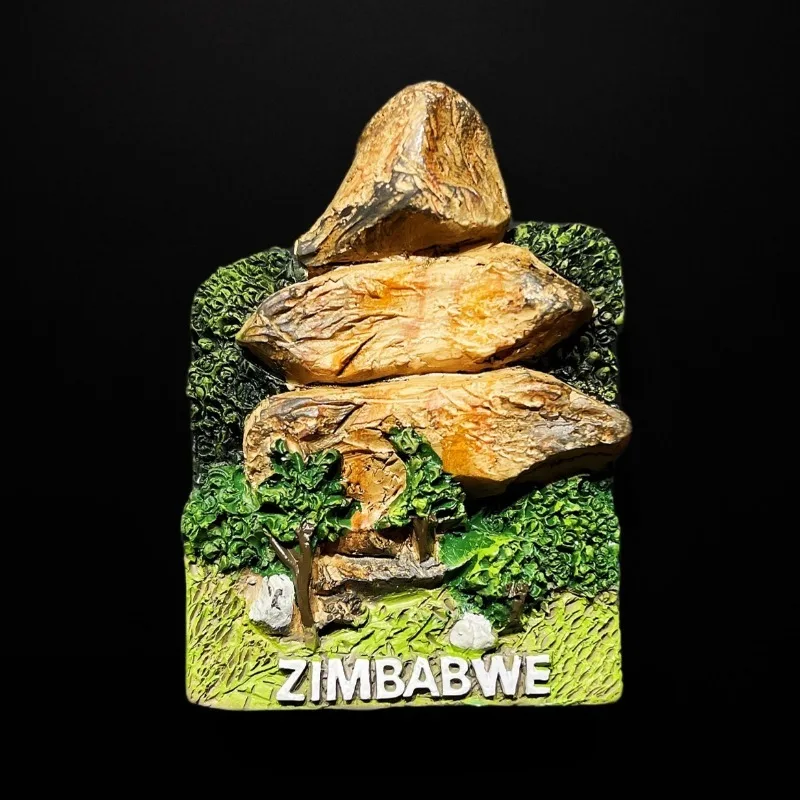 Zimbabwe Fridge Magnets Victoria Falls National Park Balance Stone Park Souvenirs Harare Fridge Stickers Wedding Gifts