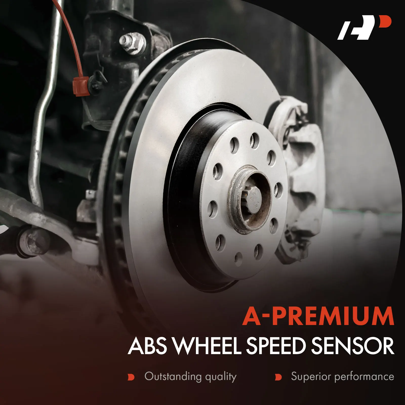 A-Premium Front Passenger Side ABS Wheel Speed Sensor for Ford Taurus 2000 Mercury Sable 2000
