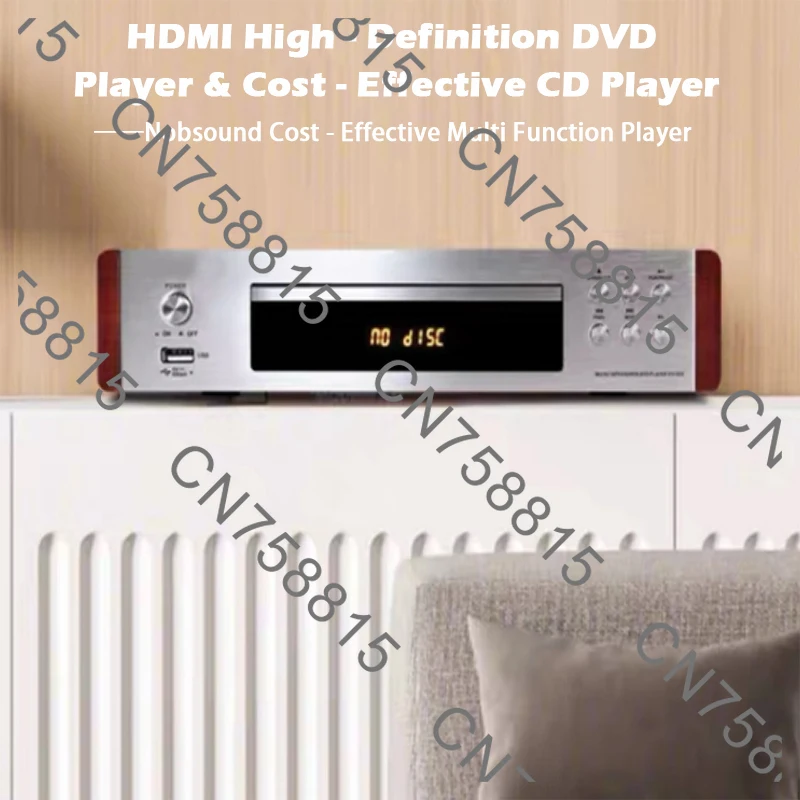 DVD/CD Retro EVD VCD CD Audio and Mobile Pentium 4 5.1 Channel Home Audio and Video Device with HDMI Support