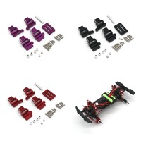 JJRC C8801 C8809 AX-8560 TRX4M 1/18 RC remote control car metal parts front and rear shock absorbers