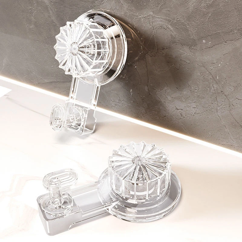 5 pçs rotação ventosa gancho 22 lb resistente à prova dwaterproof água ganchos removíveis para toalha bucha utensílios grinalda cabide