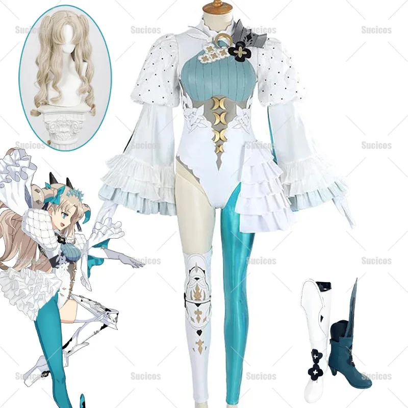 

Game Space Ereshkigal Cosplay Costume FGO Sprite 3 Ereshkigal Cosplay Wig Shoes Outfit For Hallowmas Carnival Adult Women