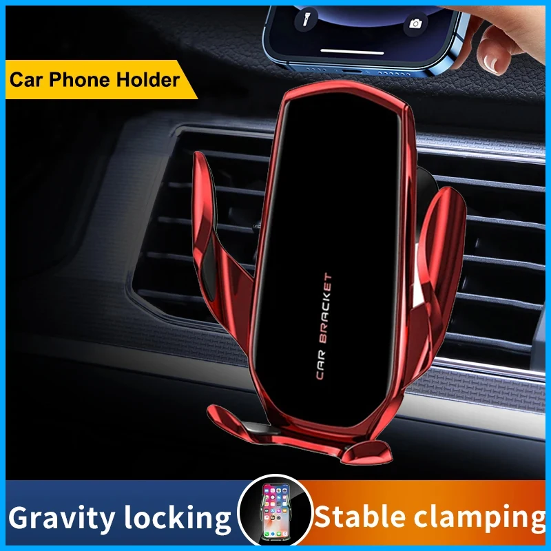 Soporte Universal de gravedad para teléfono de coche, soporte Universal con ventosa para teléfono en coche, soporte para teléfono móvil