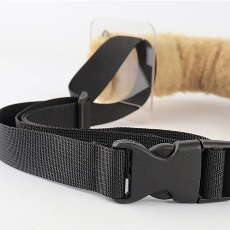 Anime Cosplay Adereços para adultos e crianças, peludo, peles artificiais, leão, lobo, tigre, cauda do rato, animal, besta, festa de Halloween, traje, 1 pc