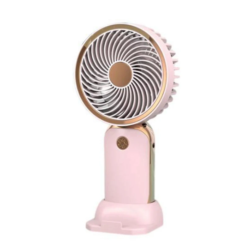 ABAE-USB Mini Handheld Fan Small Personal Fan Makeup Eyelash Fan For Hiking Traveling Home Office