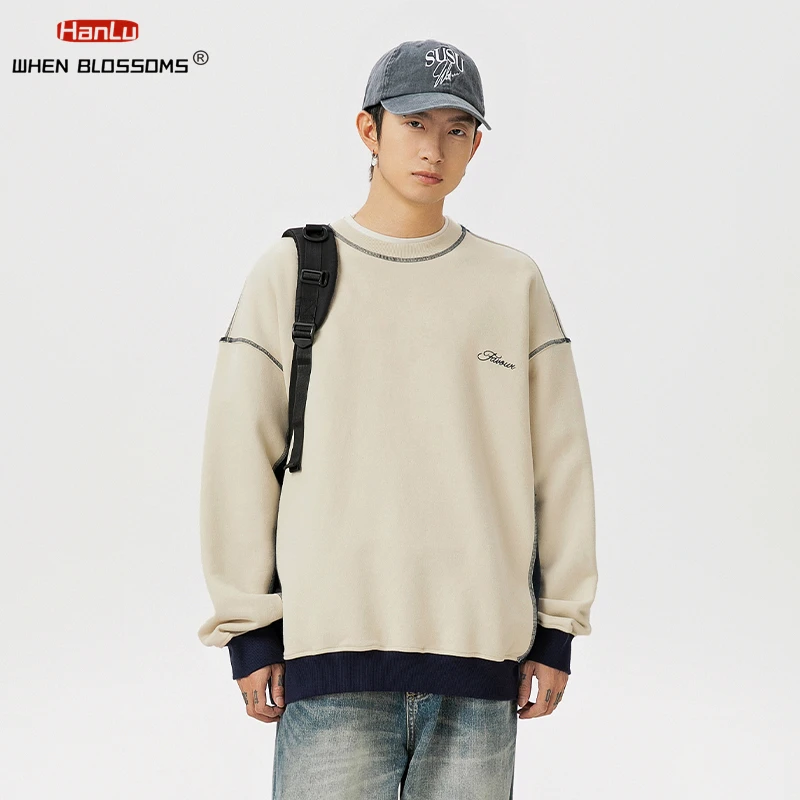 High Quality Loose Sweatshirt 2024 Autumn Winter Sweatshirts Men Women Hoodies Oversized O-Neck Pullover Korean Y2k clothes