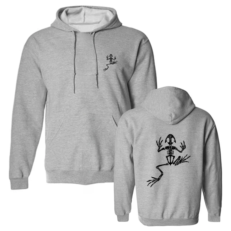Naval Marines Corps Seals Frog Skeleton Frogman Operator Gift Hoodie Funny Print Clothes Hoody Casua