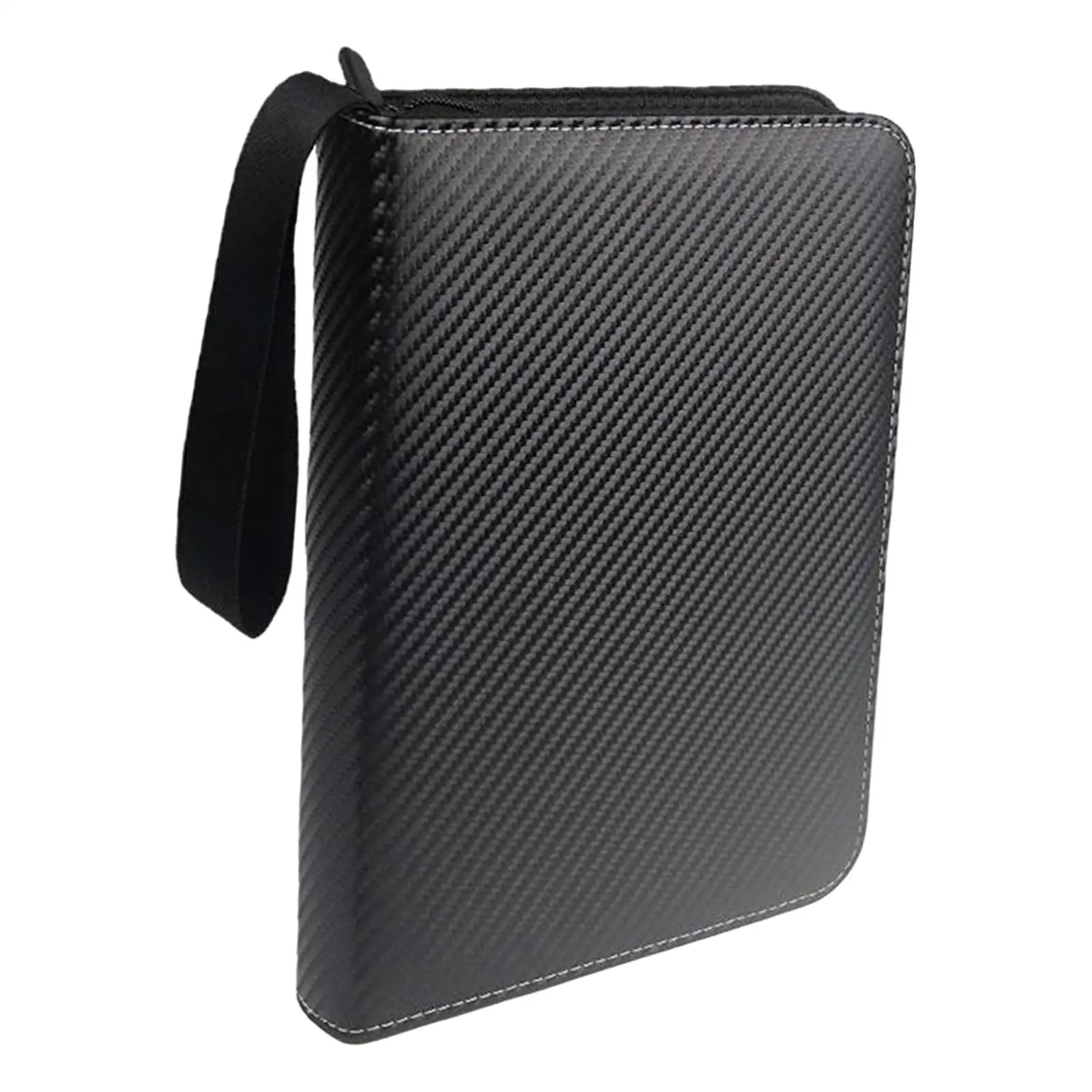 Portable Trading Card Binder Album Book Folder Organizer for Various Collectible Cards Accessories Easily Carry Around