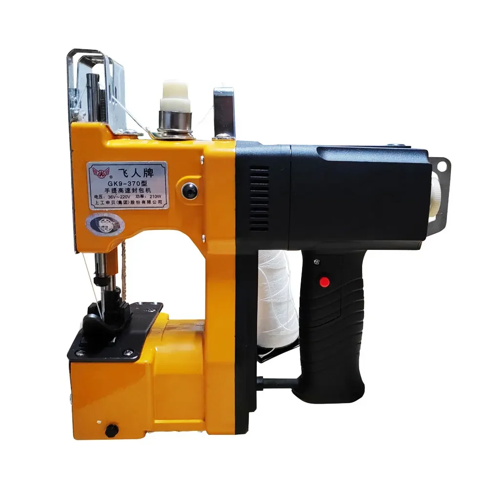 220V Woven Bag Closing Machine Sewing Agriculture Textile Knitted Bag Sealing Packing Machine Closer For Snakeskin Sack Tool