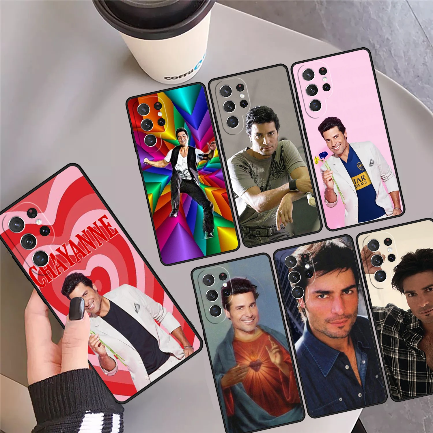 Chayanne Dance With Me Phone Case Cover For Samsung Galaxy S24 Ultra 23 S22 Plus S21 FE S20 S8 S9 S10 Note 10 Pro Note 20 Ultra